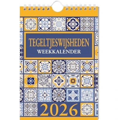 Afbeelding van Tegeltjeswijsheden weekkalender 2026