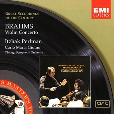 Afbeelding van Brahms: Violin Concerto / Perlman, Giulini, Chicago SO