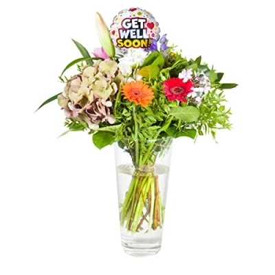 Afbeelding van Wensballon Get Well Soon 15 cm