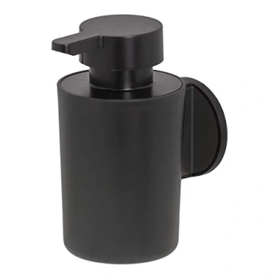 Afbeelding van Tiger Tune Zeepdispenser 180 ml Zonder boren Zelfklevend 3M tape Zwart metaal geborsteld /