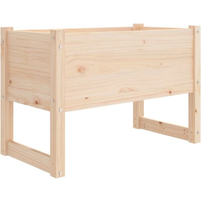 Afbeelding van vidaXL Plantenbak 78x40x52 cm massief grenenhout