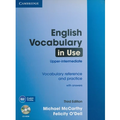 Afbeelding van English Vocab In Use Upp interm With Ans