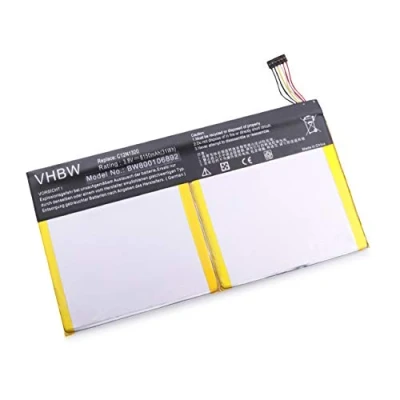 Afbeelding van vhbw Accu 8150 mAh (3,8 V) voor Netbook Pad Tablet Asus Transformer Book T100, T100T, T100TA zoals C12N1320, C12 N1320.