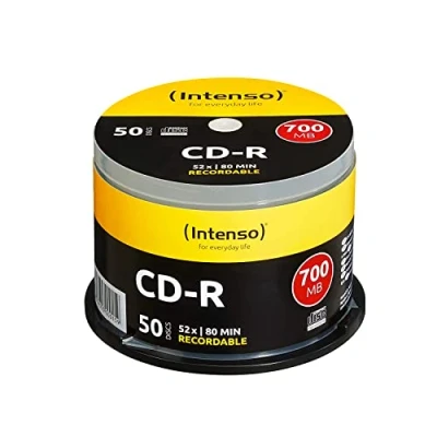 Afbeelding van Intenso CD R 700Mb 52x spindel (50)