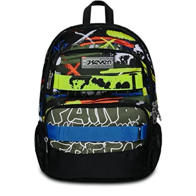 Afbeelding van Seven 200102357 657 rugzak School Meerkleurig Polyester