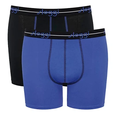 Afbeelding van Sloggi 2ER Packstart C2P BOX Slip, Heren, Maat: XL, Schwarz blau