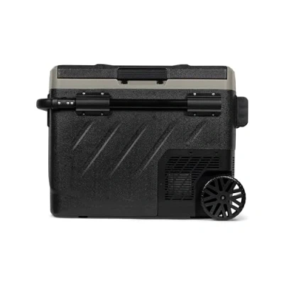Afbeelding van Steamy E Dual Zone Roller Elektrische Compressor Cooler On Wheels 51 liter koelbox