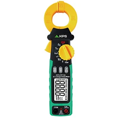 Afbeelding van KPS PF740 lektang TRMS AC Max 150 A, 4.000 punten, AC/DC spanning 600 V, stroom weerstand 40 MΩ, capaciteit μF en temperatuur, categorie III V