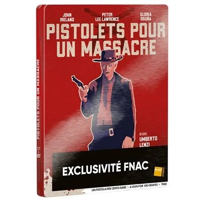 Afbeelding van Pistolets pour un massacre (Blu ray + DVD Livret Boîtier métal Futurepak limité)