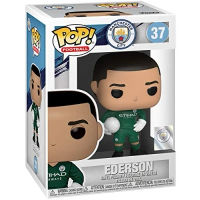 Afbeelding van Pop Voetbal Manchester City Ederson Santana van Moraes Vinyl Figuur