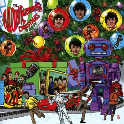 Afbeelding van Christmas Party Monkees