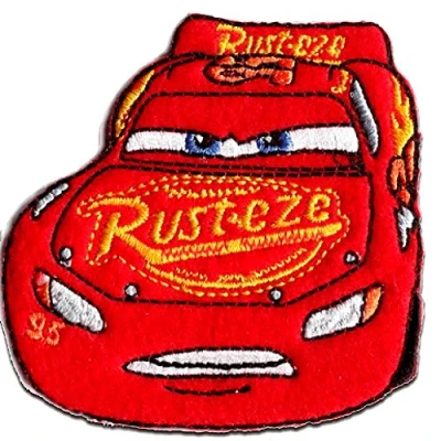 Afbeelding van Patch Cars 3 &#039;Rust Eze&#039; Disney Rood 6,5 x 6,4 cm geborduurde applicaties om op te strijken