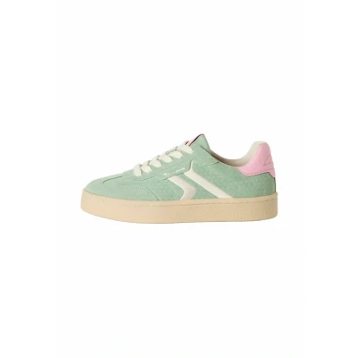 Afbeelding van Tamaris Lage damessneakers van leer 1 23723 44 779 M2372344 mint, Mint Comb, 38 EU