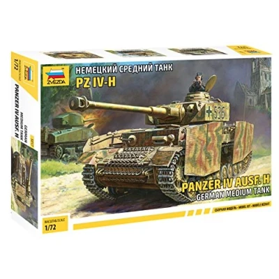 Afbeelding van Zvezda Panzer Iv Ausf.h (Zve5017) modelbouwsets, hobbybouwspeelgoed voor kinderen, modelverf en accessoires