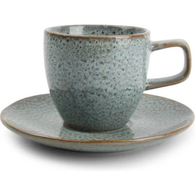Afbeelding van SP Collection Kop 20cl en schotel 14,5cm lagoon Mielo set/4