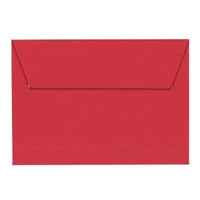 Image de Pack de 20 enveloppes Pollen C6 114 x 162 mm Rouge groseille