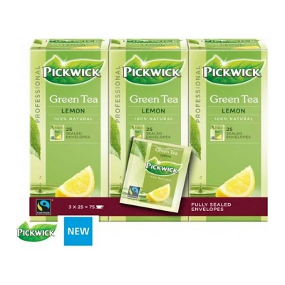 Afbeelding van Pickwick Groen Lemon 75stuks