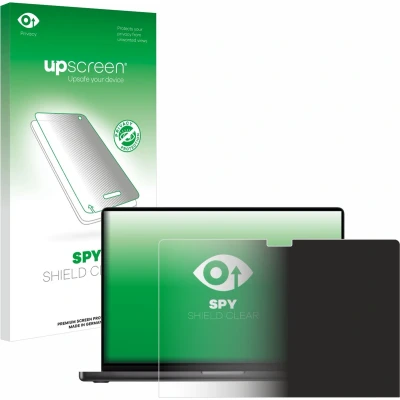 Afbeelding van upscreen privacy screenprotector voor Apple MacBook Pro 16&quot; 2023 M3 Folie Beschermfolie Blauwlichtfilter
