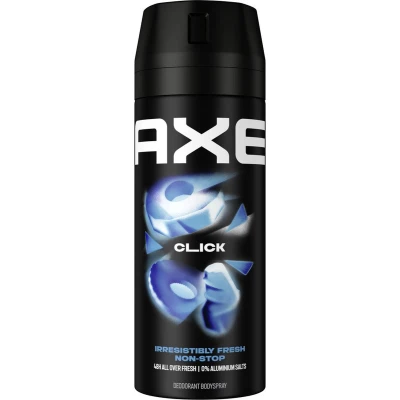 Afbeelding van Axe Deodorant Bodyspray Click 150 ml