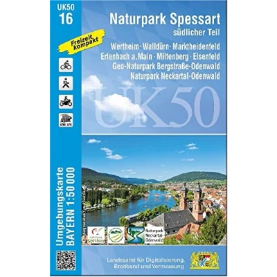 Afbeelding van UK50 16 Naturpark Spessart südlicher Teil