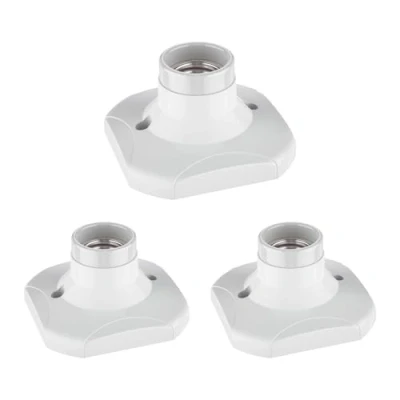 Afbeelding van ledscom.de 3 stuks ELEKTRA plafondlamp/fitting, porselein, wit, 1 x E27 max. 60 W