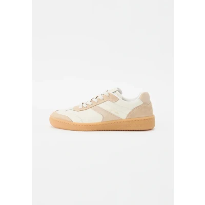 Afbeelding van Marc O&#039;Polo Court Sneakers laag, Dames, Maat: 42, Off white/sand Leer