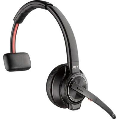 Image de Plantronics bluetooth dect headset savi mono skype for business zertifiziert noir