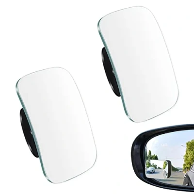 Afbeelding van 2 Stuks Draaibare Auto Dode Hoek Spiegel Achteruitkijkspiegel Spiegels voor Verstelbare Blind Spot