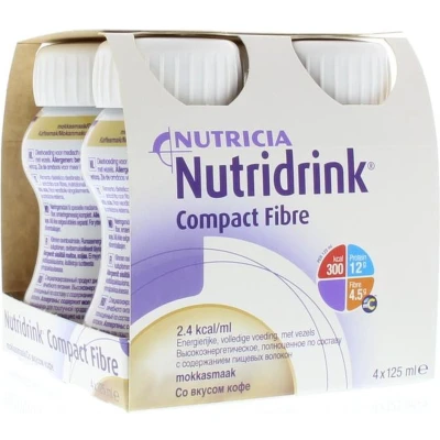 Afbeelding van Nutridrink Compact Fibre Mokka 4x125ml