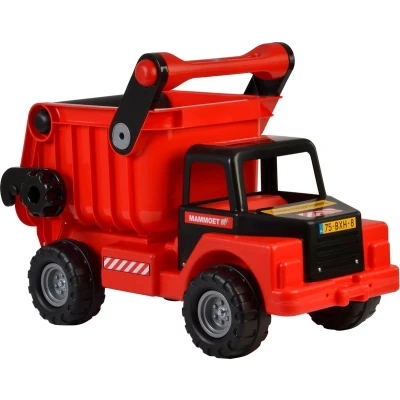 Afbeelding van Polesie Mammoet Mega Kiepwagen Rood/Zwart
