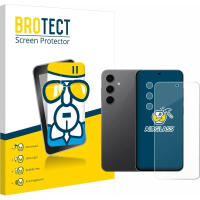 Afbeelding van BROTECT Screenprotector voor Samsung Galaxy S24 FE (Voor+Camera) Folie Beschermfolie Beschermglas transparant