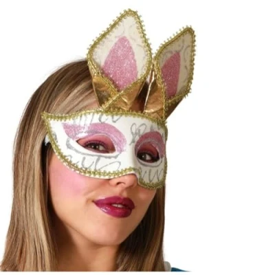 Afbeelding van Blinddoek Konijnenvlees Gouden