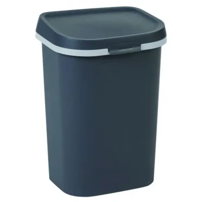 Afbeelding van Curver Mistral Flat Afvalbak 25L Antraciet