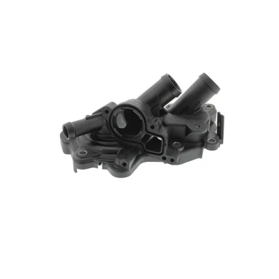 Afbeelding van TOPRAN 638 758 Thermostaathuis Met pakkingen Zonder thermostaat AUDI: A1 Sportback, Hatchback, VOLKSWAGEN: Polo V Golf 7, SEAT: Ateca