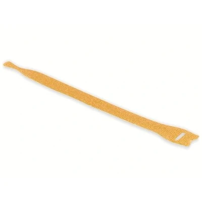 Afbeelding van HellermannTyton Klittenband kabelbinder Om te bundelen Haak en lusdeel (l x b) 200 mm 12.5 Geel 10 stuk(s)