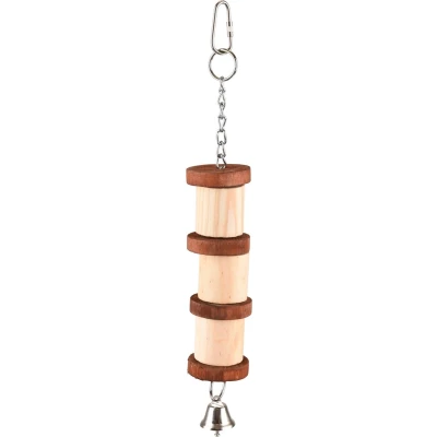 Afbeelding van Flamingo Silke Speelgoed Knaagdier Ks Cylinder+bel 32,5cm 1st 126990