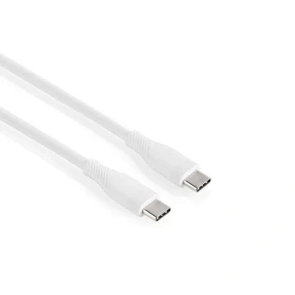 Afbeelding van USB C naar kabel 1.5 meter 2.0 (Vertind koper, Power Delivery, 60 W, Wit)