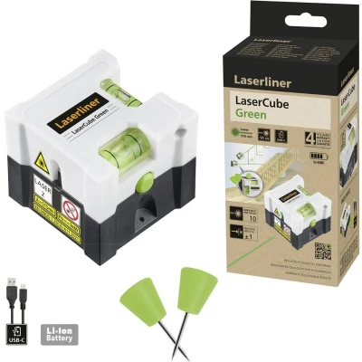 Afbeelding van Laserliner LaserCube green Lijnlaser Reikwijdte (max.): 10 m