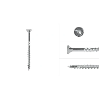 Afbeelding van Wovar Spaanplaatschroeven Verzinkt 5 x 70 mm Torx 25 met snijpunt Doos 200 Stuks