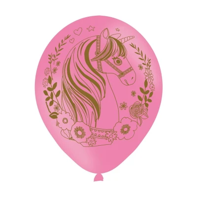 Afbeelding van Ballon Magical Unicorn Eenhoorn 6 stuks