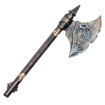 Afbeelding van Boland Schedelbijl (68 cm) Volwassenen Unisex Duivel Halloween accessoire decoratie Horror