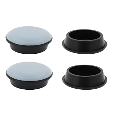 Afbeelding van 4 stuks kleine EasyMove PTFE glijders op teflonbasis maakt het eenvoudig verplaatsen van meubels mogelijk door Lifeswonderful