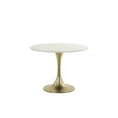 Afbeelding van Light &amp; Living Bijzettafel RICKERD Ø61x41cm Wit