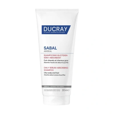 Afbeelding van Ducray Sabal ing Traitant Séboréducteur Shampoo 200ml Voor Vet Haar