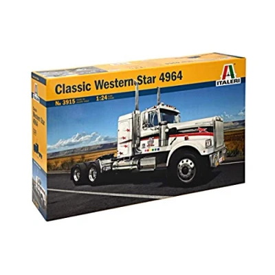 Afbeelding van 1:24 Italeri 3915 Classic Western Star 4964 Plastic Modelbouwpakket
