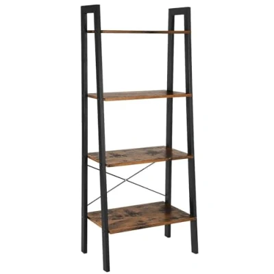 Afbeelding van Hoppa! Industriële wandkast Bruin Metaal/Bruin 56 x 34 137.5 cm