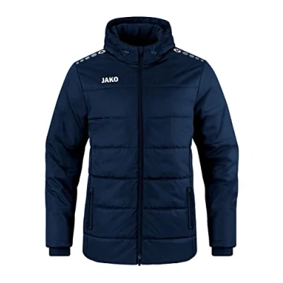 Afbeelding van Coachvest Team met kap Marine / XXL