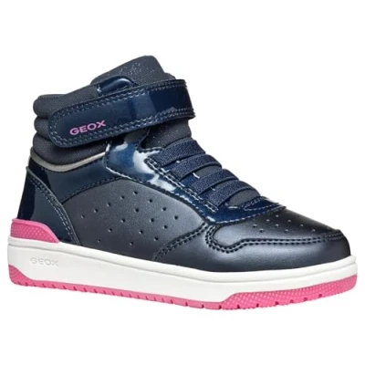 Image de Geox Fille J Washiba Girl A Basket, Bleu, 29 EU