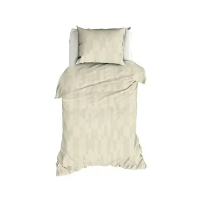 Afbeelding van Romanette Barley Dekbedovertrek Eenpersoons 140x200/220 cm Almond