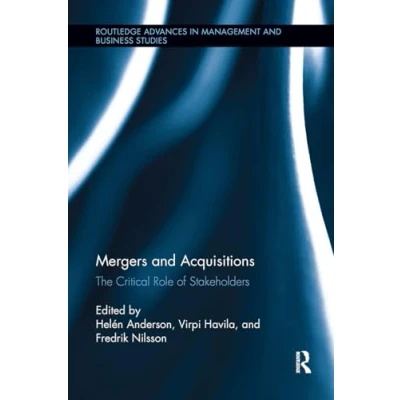 Afbeelding van Routledge Advances in Management and Business Studies Mergers Acquisitions